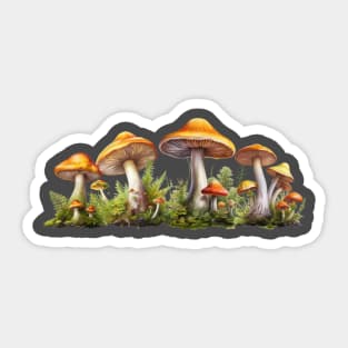 Mushroom Forest Sticker